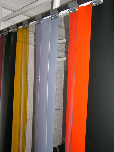 Folia PCV 300x3 Pomarańczowa nietransparentna Ref.162