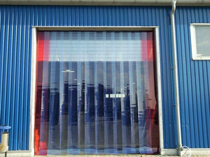 Folia PCV 300x3 Czerwona transparentna Ref. 141