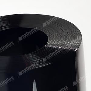 Folia PCV 200x2 Czarna nietransparentna Ref.153 (rolka 50mb)