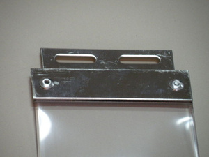 Płytki mocujące 100mm - stal nierdzewna 1.4016 / 430