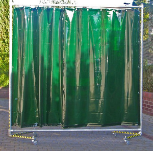 Parawan spawalniczy 2000x2000mm RK A1 - jednościenny z arkuszem gr. 0,4mm