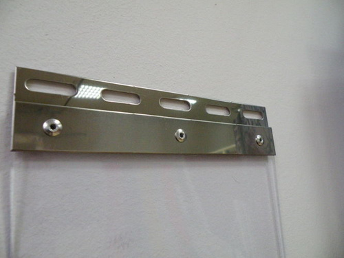 Płytki mocujące 200mm - stal nierdzewna 1.4016 / 430