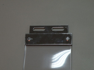 Płytki mocujące 100mm - stal nierdzewna 1.4016 / 430