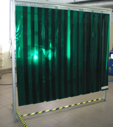 Folia spawalnicza SCREENFLEX ISO 25980 300x2 zielona transparentna Ref. 138