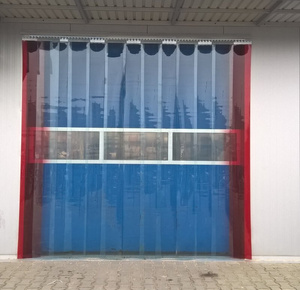 Folia PCV 300x3 Czerwona transparentna Ref. 141