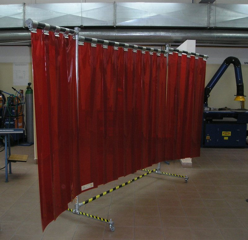 Parawan spawalniczy RK-ZW3 4000x2000mm