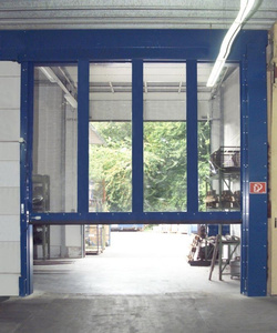 Folia PCV 200x2 Niebieska nietransparentna Ref. 154