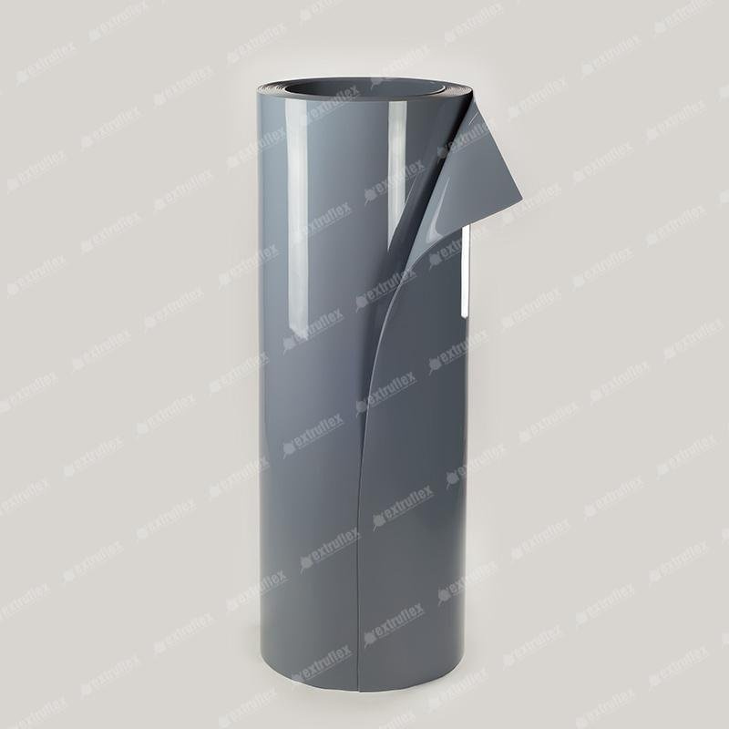 Arkusz folii PCV 1200x7 Szary nietransparentny Ref. 150 (rolka 20 mb)