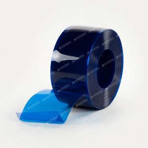 Folia PCV 300x3 Niebieska transparentna Ref. 135 (rolka 50 mb)