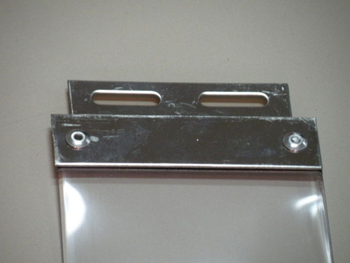 Płytki mocujące 100mm - stal nierdzewna 1.4016 / 430