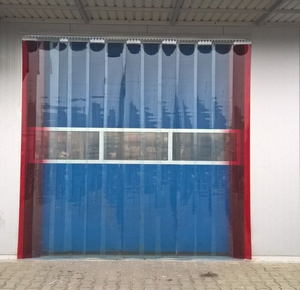 Folia PCV 400x4 Czerwona transparentna Ref. 141