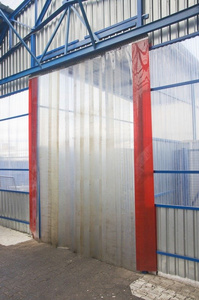 Folia PCV 300x3 Czerwona transparentna Ref. 141