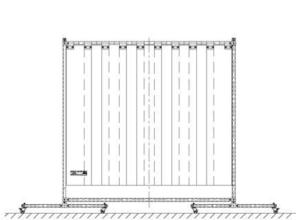 Parawan spawalniczy RK-ZW1 2000x2000mm